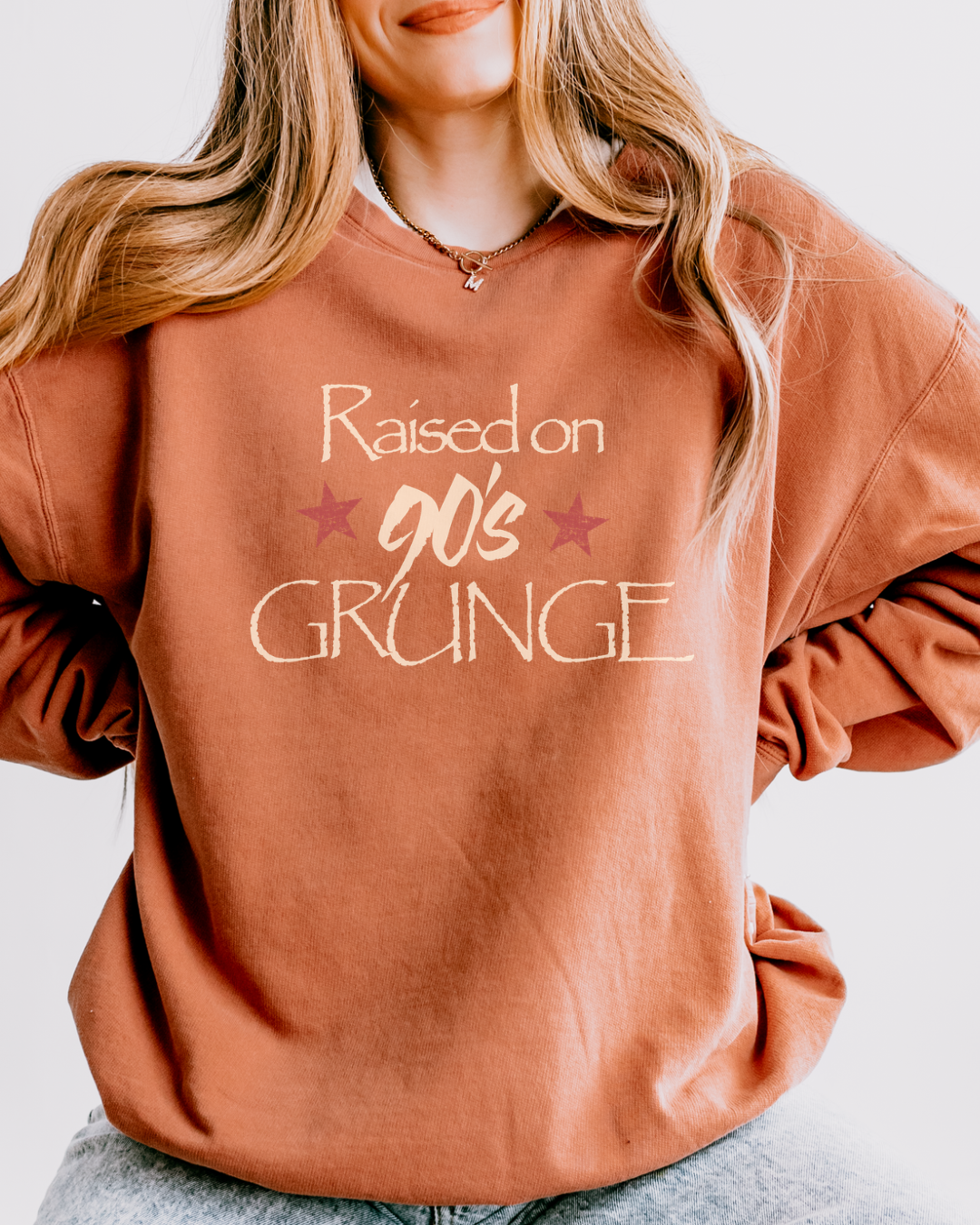 Raised on 90’s Grunge | Crewneck