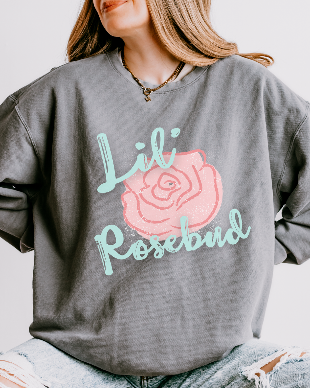 Lil’ Rosebud | Crewneck