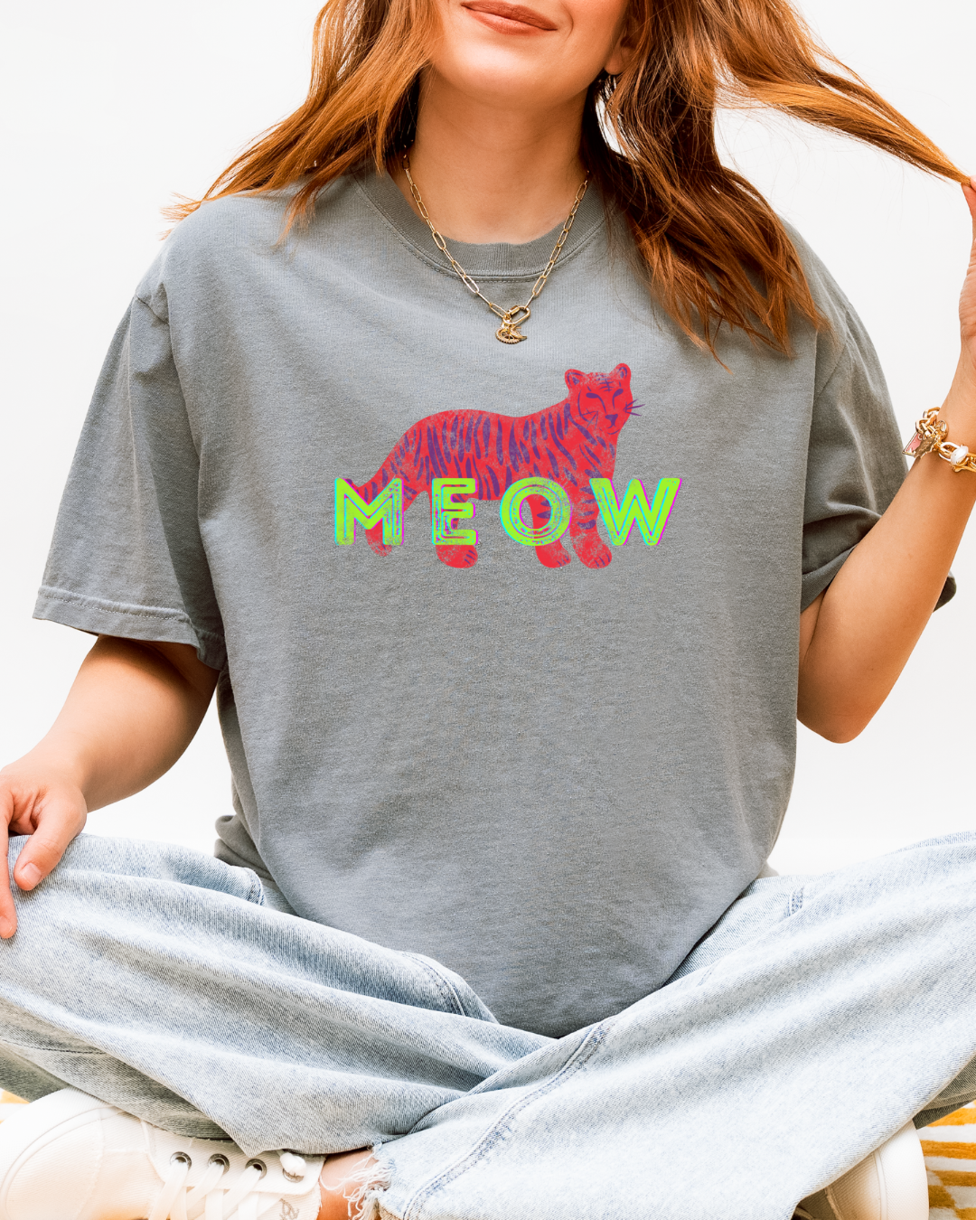 Lime Meow | Tee