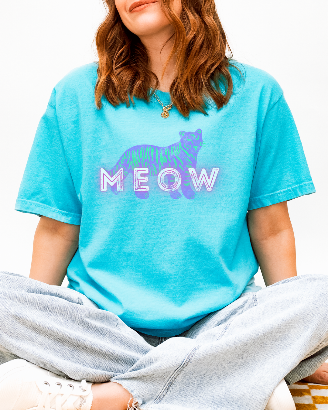 Neon Meow | Tee