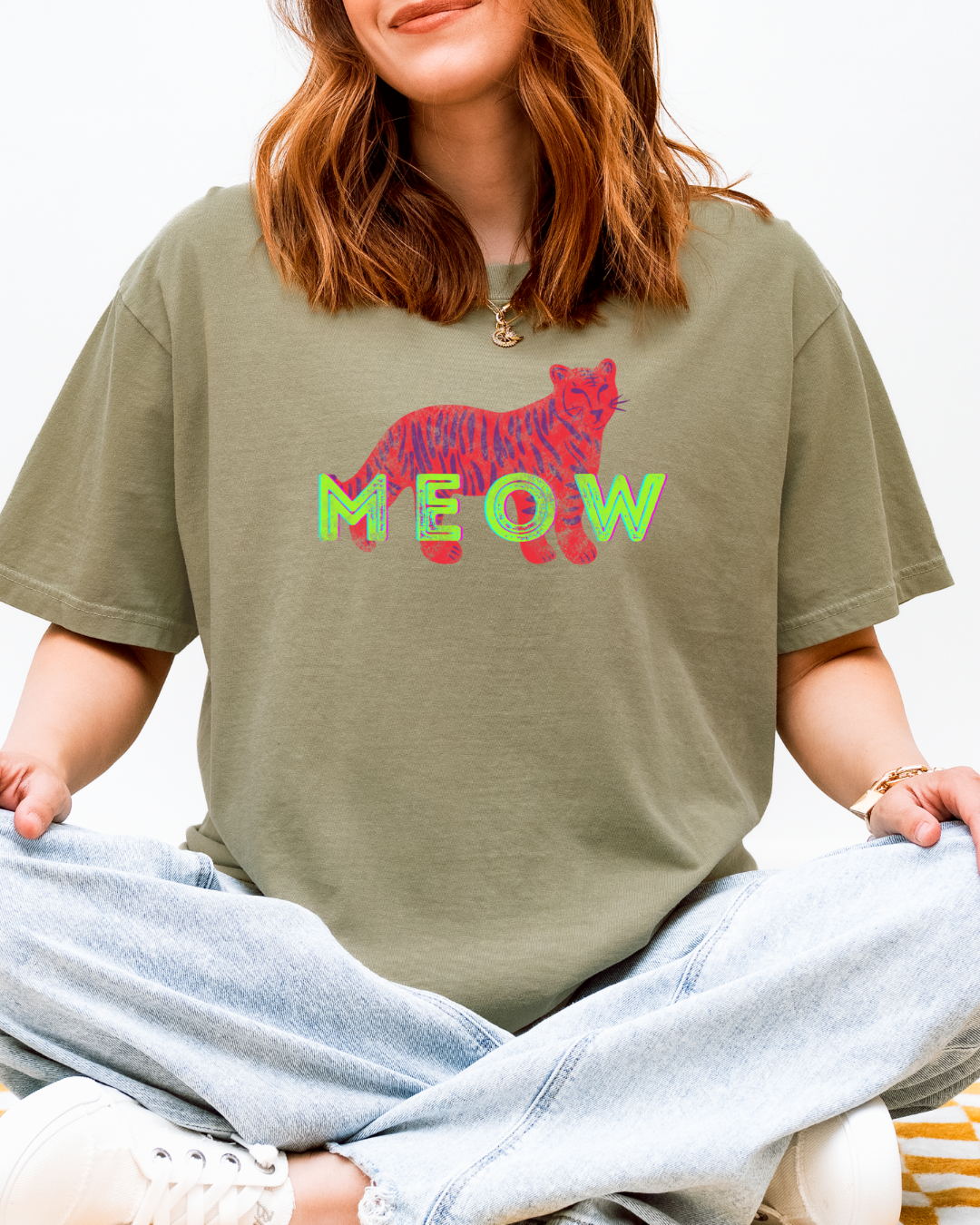 Lime Meow | Tee