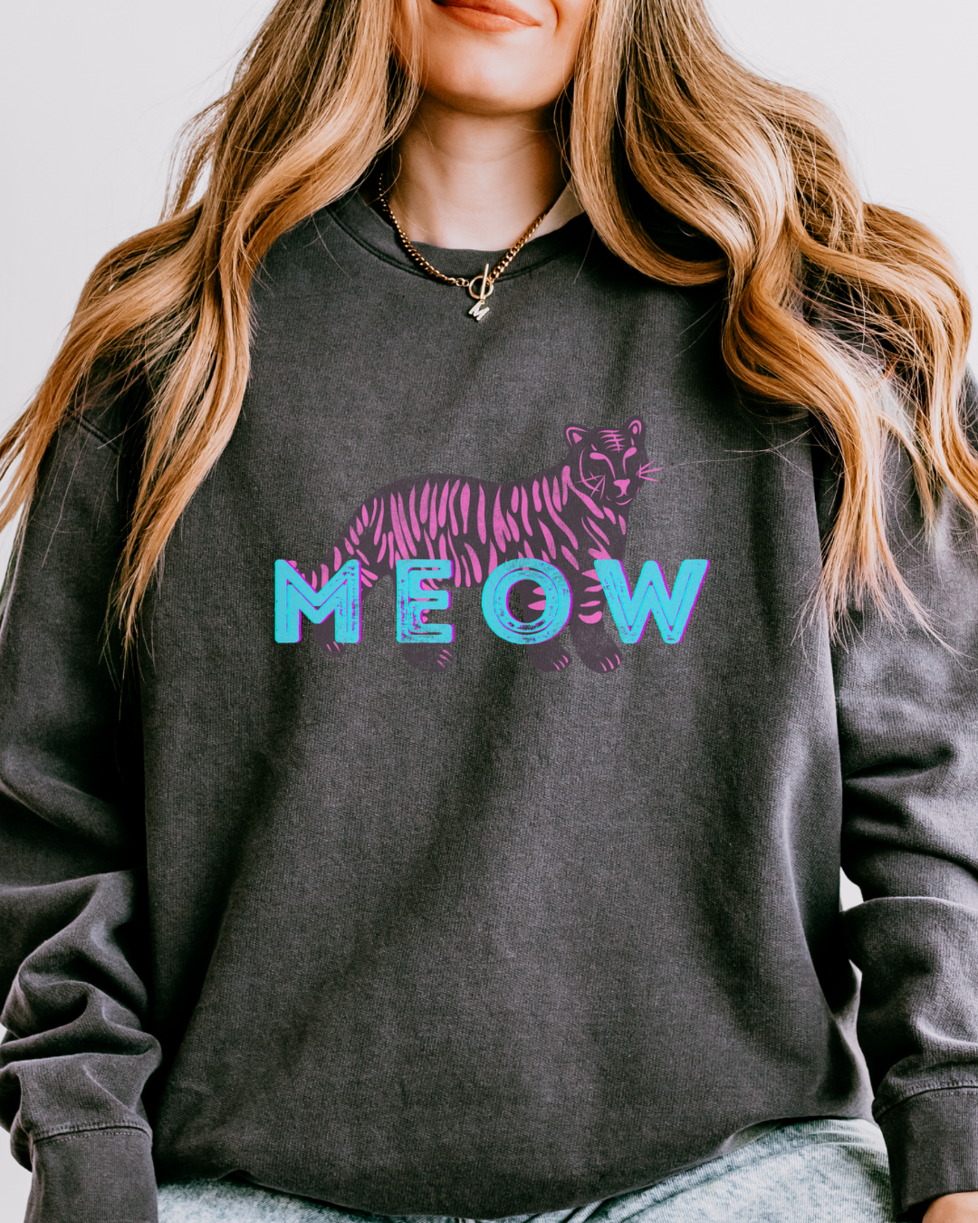Midnight Meow | Crewneck