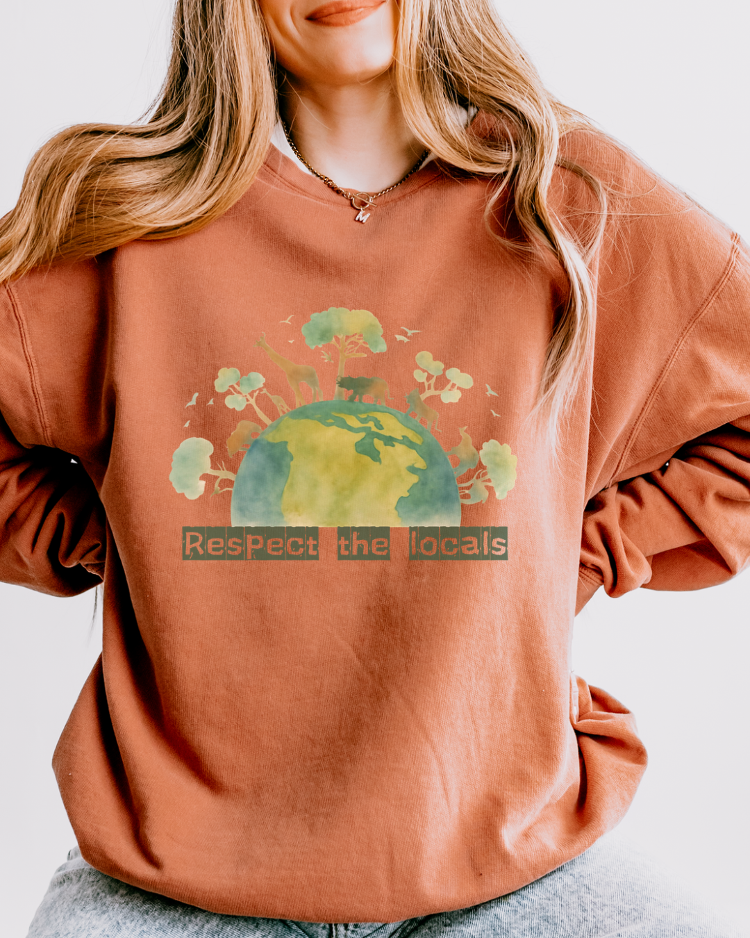Respect The Locals | Crewneck