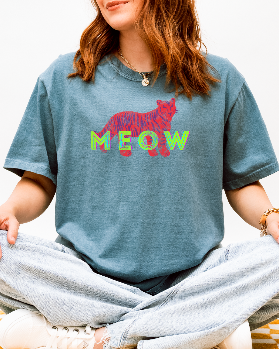 Lime Meow | Tee