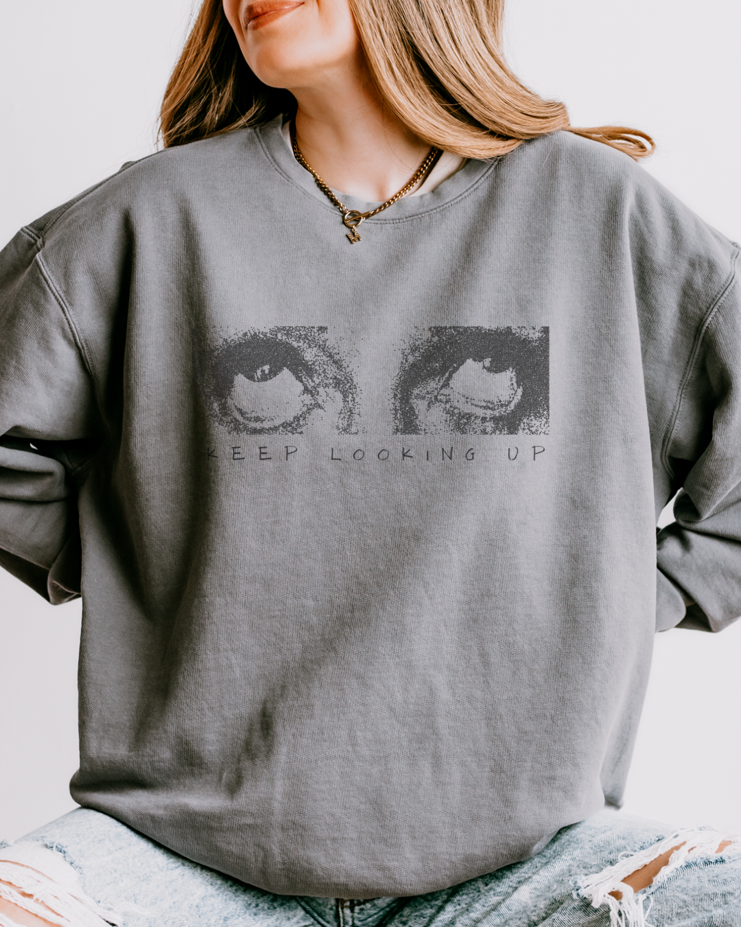 Keep Looking Up | Crewneck